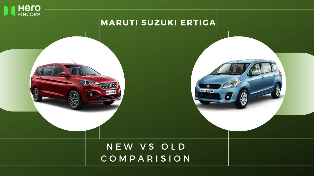 maruti suzuzki ertiga old vs new model 